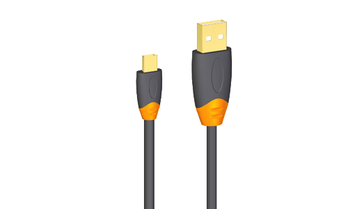 USB cable A male - Mini B male