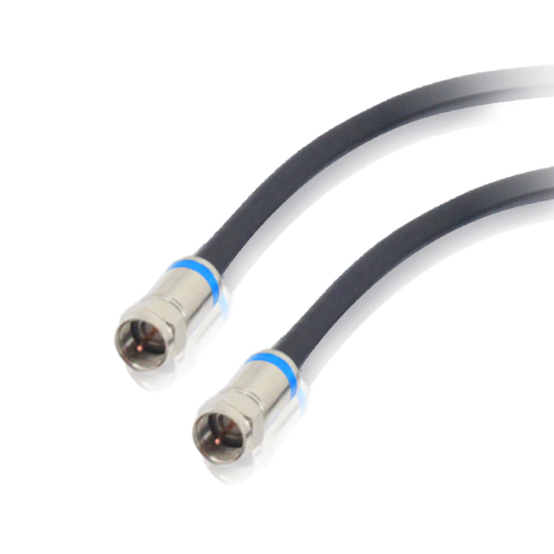 F male to male coaxial cable