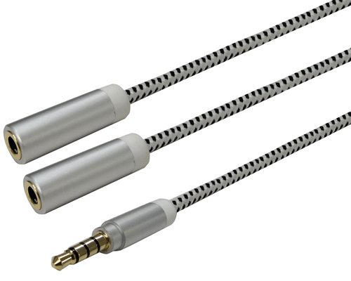3.5mm stereo Aux splitter cable