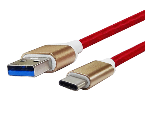USB 3.1 Type C Male to Type A USB 3.0 Male Data Cable